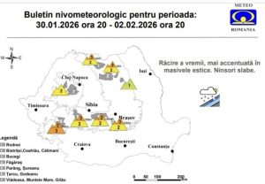 Read more about the article Risc însemnat de avalanșe în Munții Bucegi. Avertisment pentru perioada 30 ianuarie – 2 februarie