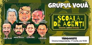 Read more about the article GRUPUL VOUĂ aduce comedia „Școala de agenți” pe scena Cinema Independența din Târgoviște