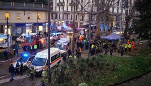 Read more about the article Un mort și 39 de răniți după ce un tramvai a deraiat la Milano