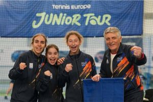 Read more about the article Performanță istorică pentru tenisul românesc: România, campioană europeană U14 indoor
