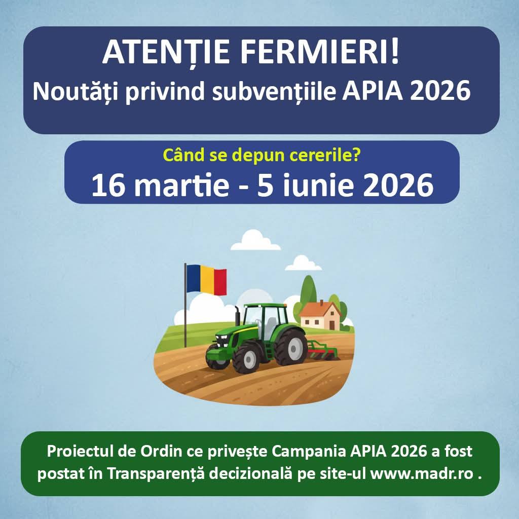 You are currently viewing Noutăți pentru agricultorii dâmbovițeni. Reguli noi pentru subvențiile APIA din 2026