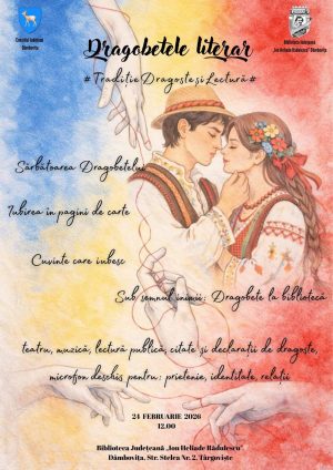 Read more about the article „Dragobete literar” – Un eveniment inedit la Biblioteca Județeană „I. H. Rădulescu” – Dâmbovița