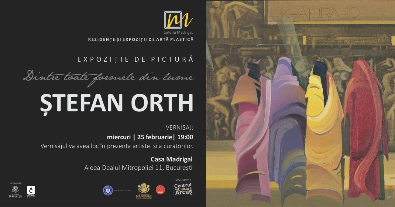 You are currently viewing Galeria Madrigal vernisează expoziția artistului Ștefan Orth