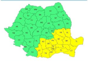 Read more about the article METEO: COD GALBEN de vânt puternic, ninsori și viscol în județul Dâmbovița!