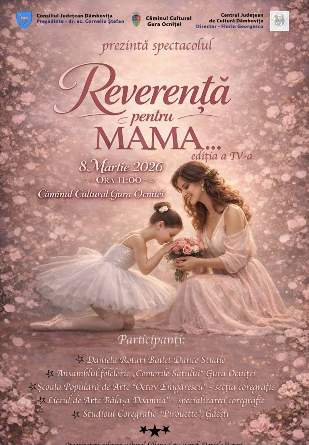 You are currently viewing Evenimentul „Reverență pentru mama…”, a ajuns la a IV- a ediție. Vezi detalii!