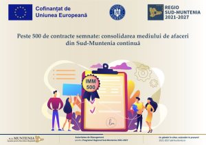 Read more about the article Peste 500 de contracte pentru IMM-uri, prin Programul Regional Sud-Muntenia 2021–2027