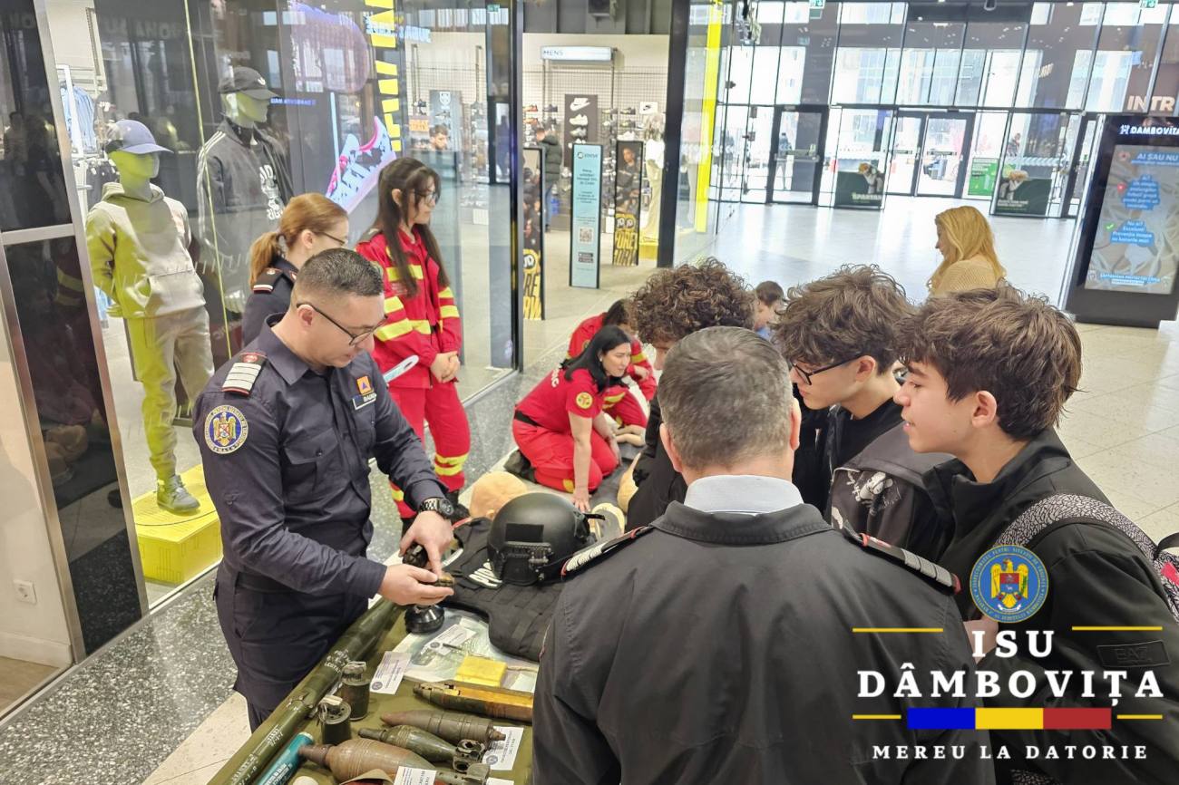 You are currently viewing Ziua Protecției Civile, prilej de informare și exerciții practice pentru dâmbovițeni