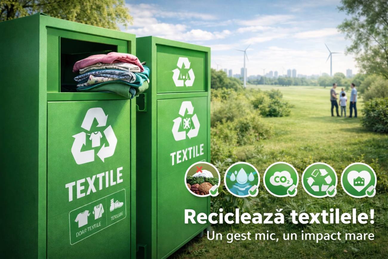 You are currently viewing ADI Salubritate încurajează reciclarea textilelor: hainele uzate pot avea o nouă viață