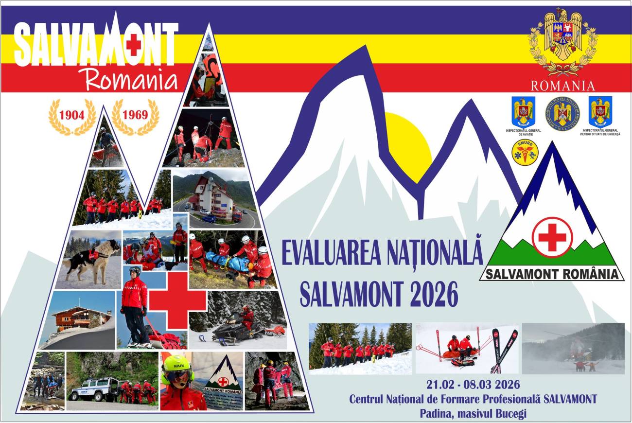 You are currently viewing Evaluare națională Salvamont, la Padina. Salvatori din toată țara, testați în Munții Bucegi