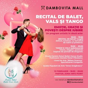 Read more about the article Recital de balet, vals și tango, în această seară la Dâmbovița Mall