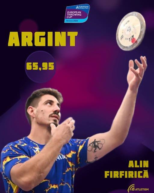 You are currently viewing Alin Firfirică, argint la Cupa Europei de Aruncări de la Nicosia