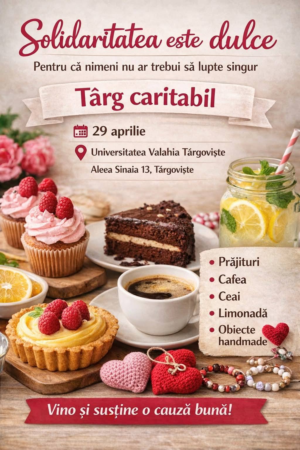 You are currently viewing „Solidaritatea are gust de speranță”. Târgoviștea se mobilizează pentru Ioana, o tânără cu inimă de poet, care are nevoie de ajutor