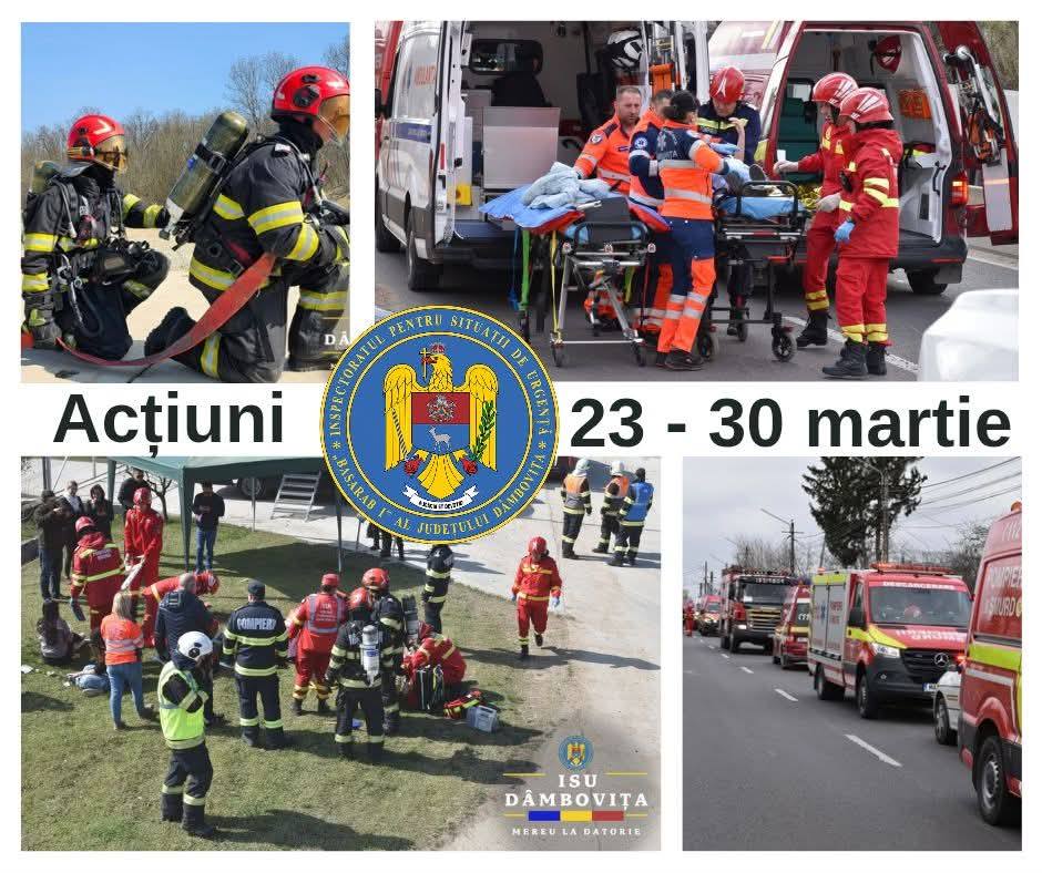 You are currently viewing Săptămână cu 22 de incendii în județul Dâmbovița, majoritatea, de vegetație