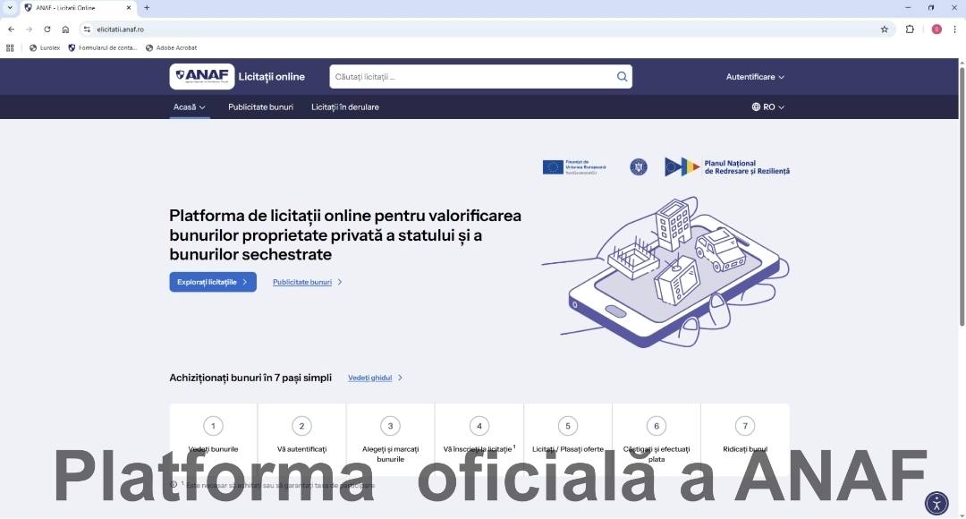 You are currently viewing ANAF va lansa platforma digitală eLicitatiiANAF pentru publicitatea și vânzarea bunurilor sechestrate atât în materie penală, cât și în materie fiscală și  a celor intrate, potrivit legii, în proprietatea privată a statului