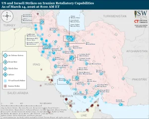 Read more about the article Iranul a lansat rachete balistice asupra unei baze militare americane și britanice din Oceanul Indian