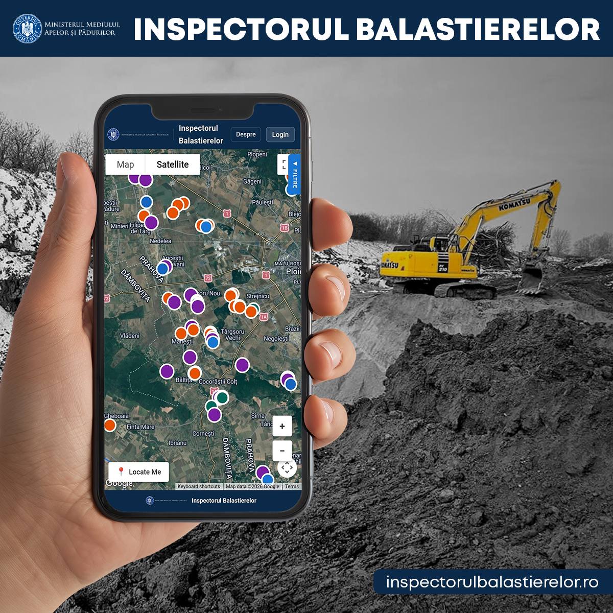 You are currently viewing Harta balastierelor, disponibilă public. Dâmbovițenii pot verifica dacă exploatările sunt legale