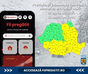 Read more about the article ISU Dâmbovița, recomandări pentru populație în contextul codurilor galbene de vreme rea