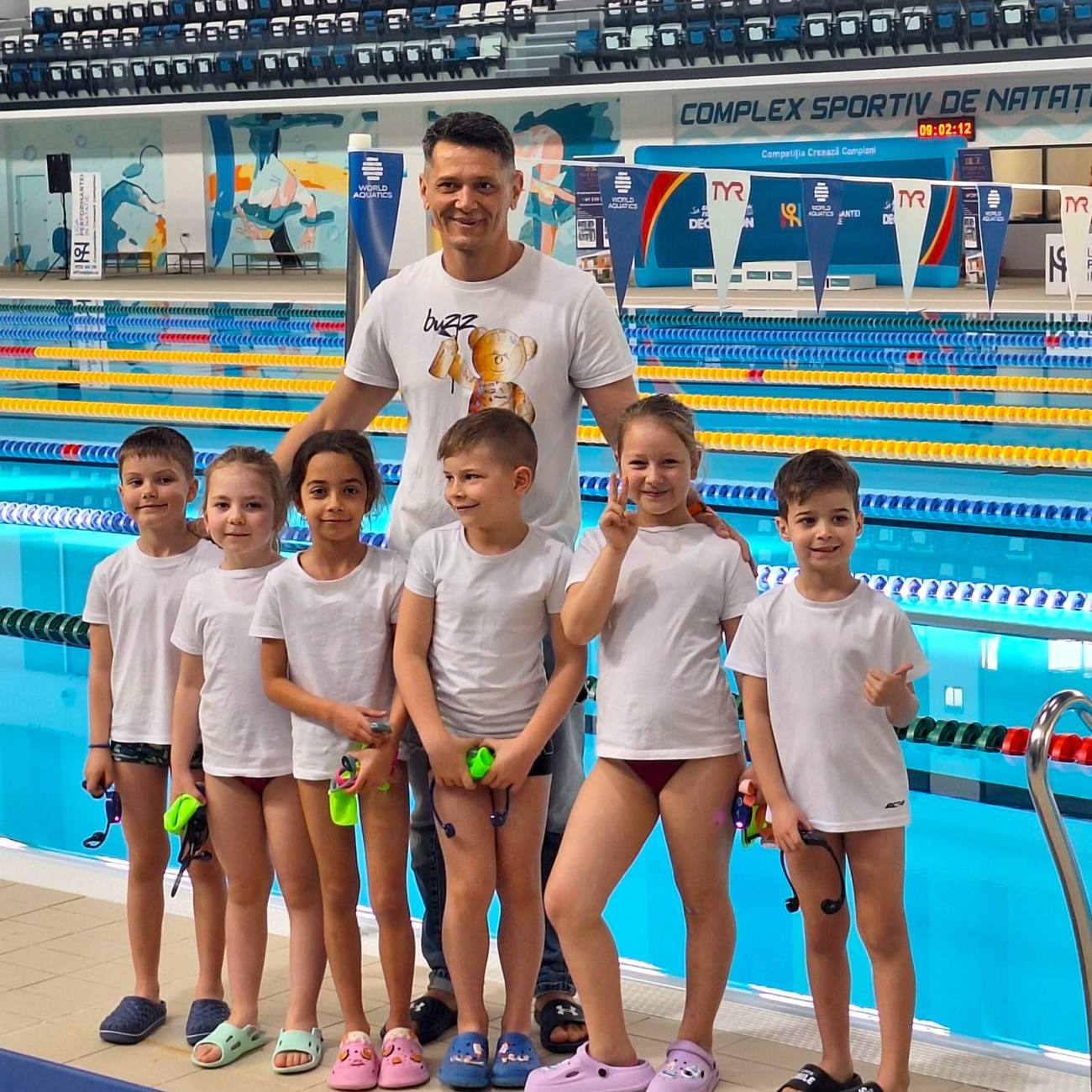 You are currently viewing Micuții înotători de la Complexul Turistic de Natație Târgoviște, pe podium la Cupa Primăverii