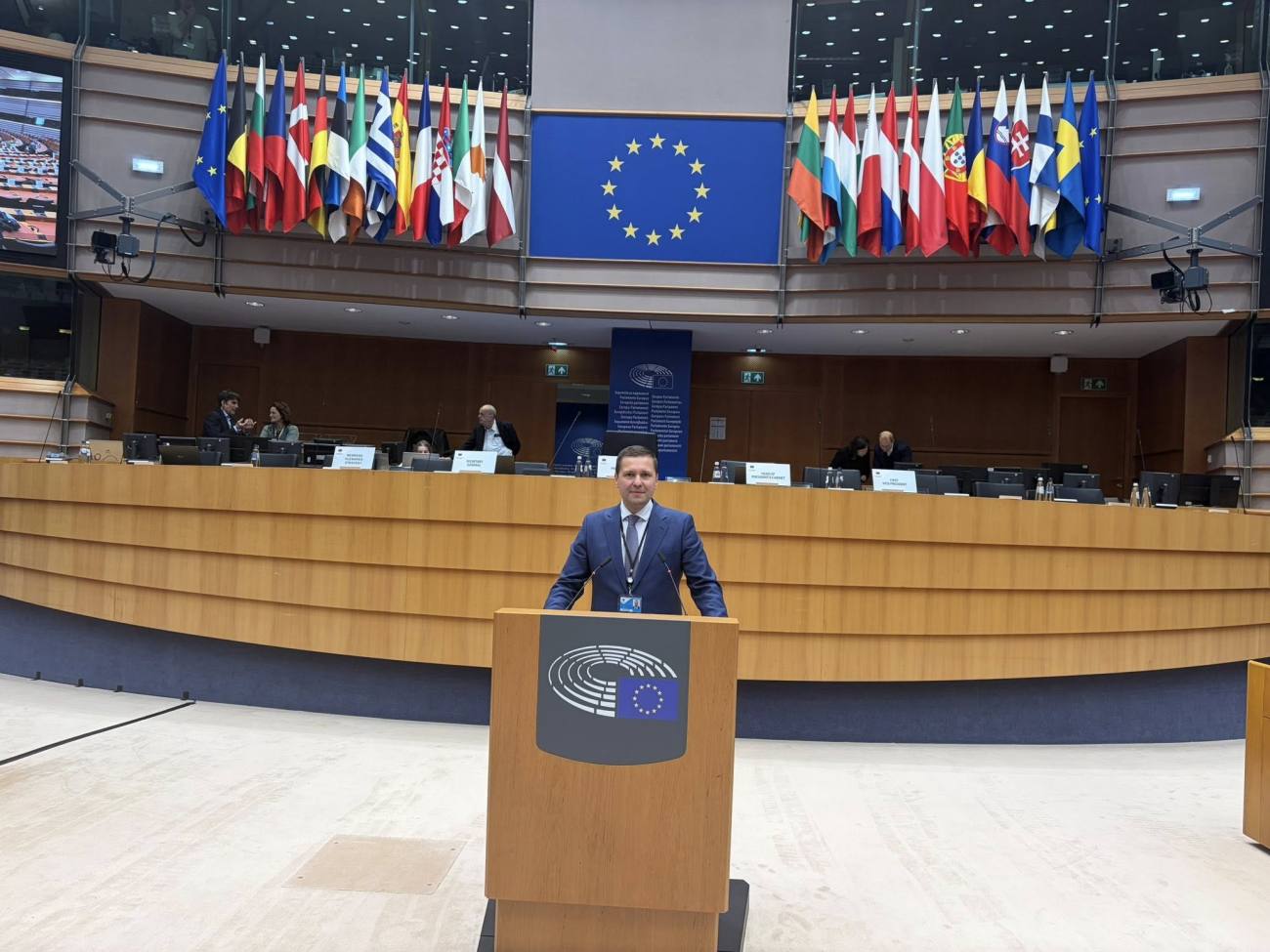 You are currently viewing Corneliu Ștefan, la Bruxelles: Dâmbovița trebuie să fie prezentă la masa deciziilor europene