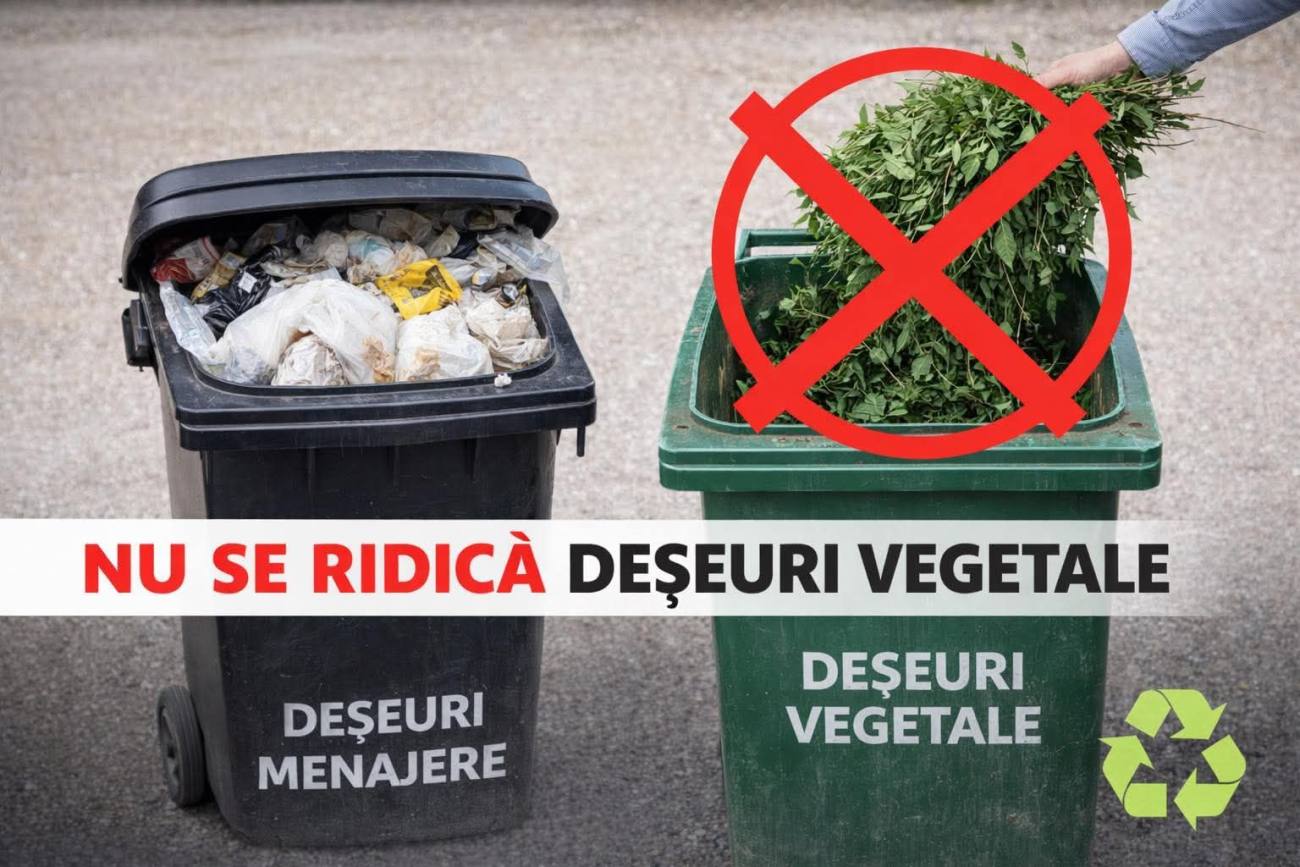 You are currently viewing Primăria Niculești: deșeurile menajere care conțin resturi vegetale nu vor mai fi ridicate