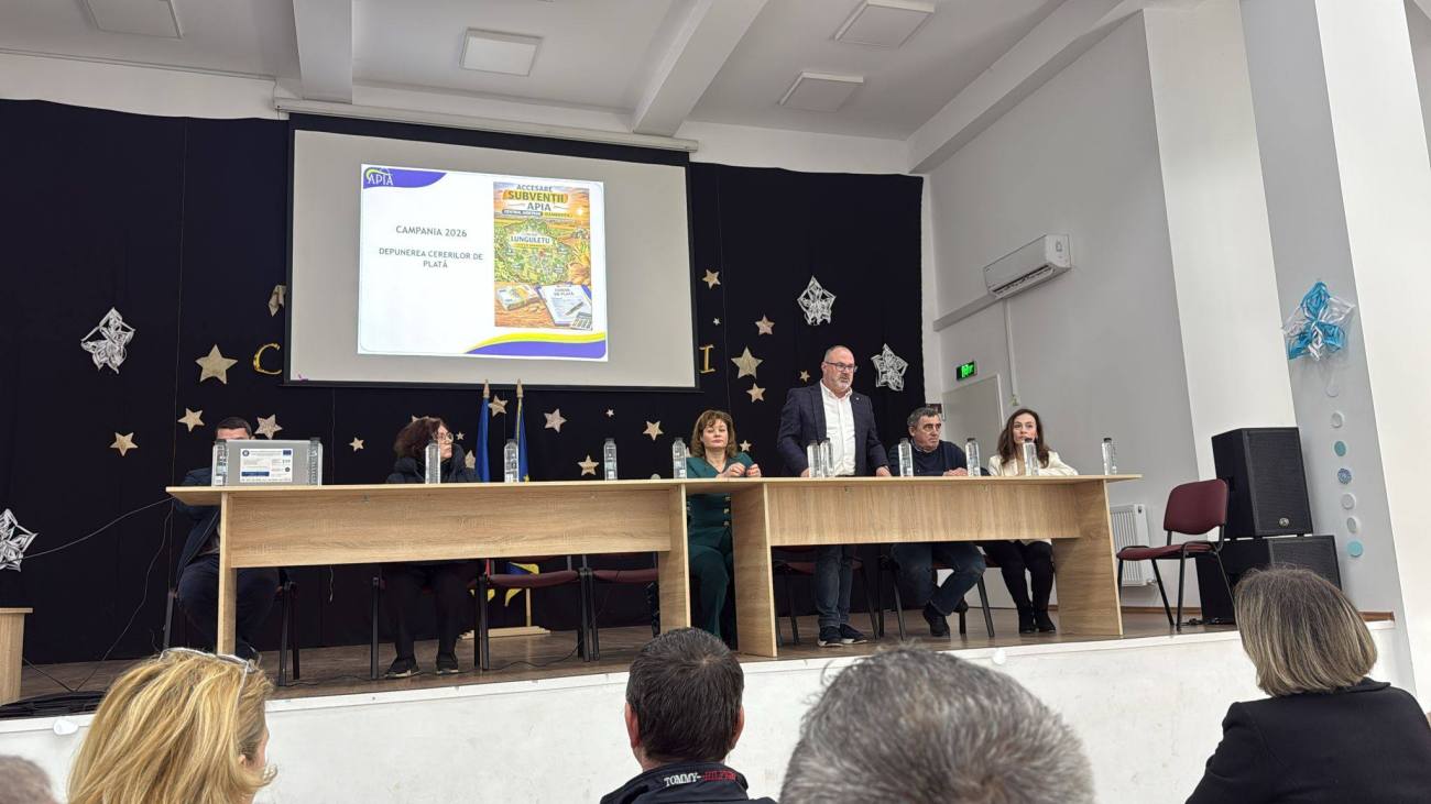 You are currently viewing Fermierii din sudul județului, informați la Lungulețu despre schemele de sprijin și finanțările din agricultură