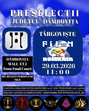 Read more about the article Preselecții „Filon de România”, la Târgoviște