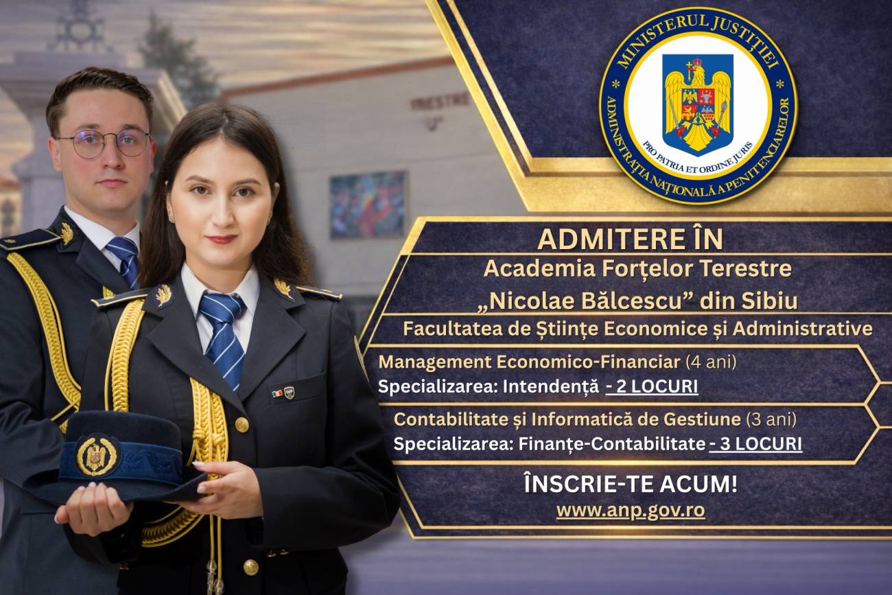 You are currently viewing Penitenciarul Găești anunță locurile disponibile pentru admiterea în instituțiile militare de învățământ superior
