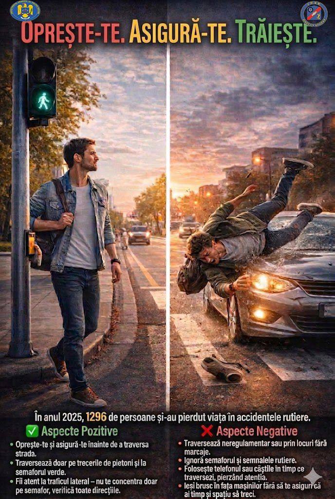 You are currently viewing Campanie rutieră dedicată siguranței pietonilor, pe șoselele din județul Dâmbovița