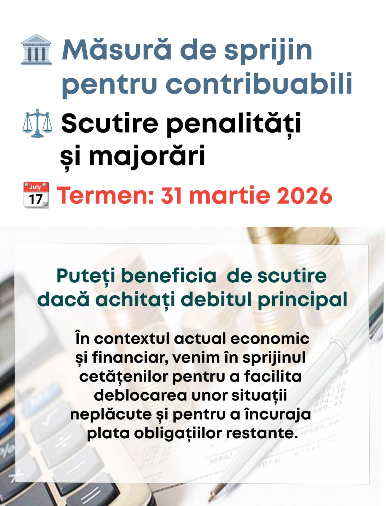You are currently viewing Scutire de penalități, la Răcari pentru cei care își achită datoriile până la 31 martie