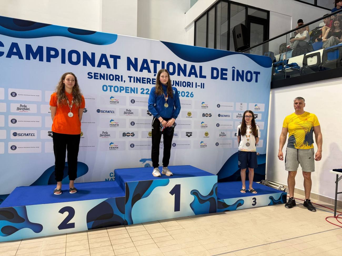 You are currently viewing Târgovișteanca Anastasia Udroiu Ivan, medaliată cu argint la Campionatul Național de Înot. A urcat pe a doua treaptă a podiumului în proba de 200 m mixt