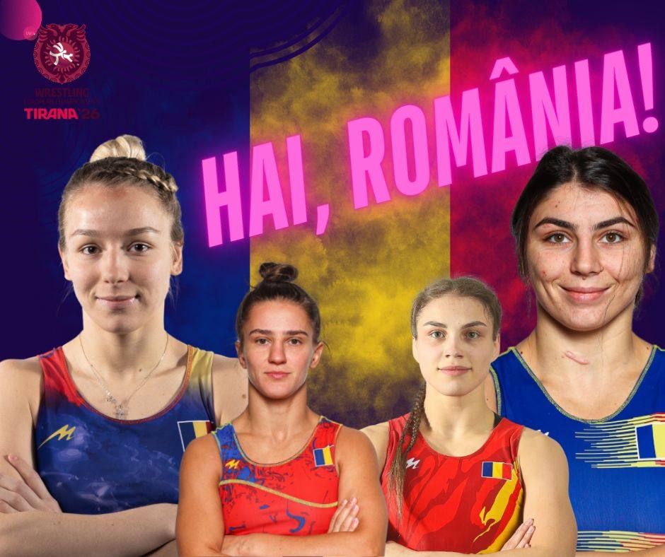 You are currently viewing Zi perfectă pentru luptele românești la Campionatul European de la Tirana! Patru sportive, patru medalii! Andreea Beatrice Ana, medaliată cu aur