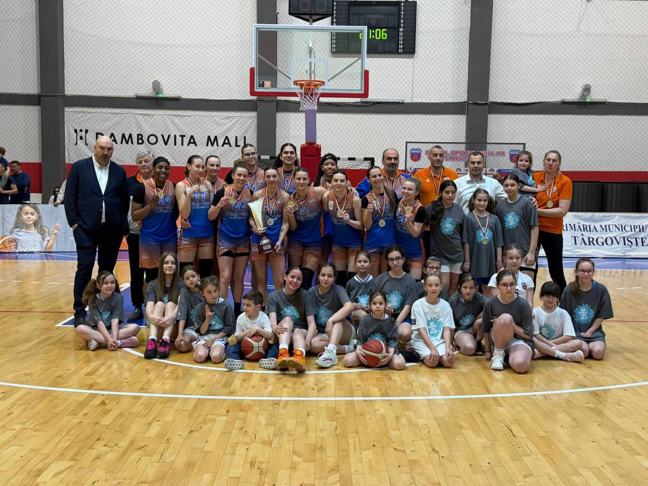 You are currently viewing CSM-CSU Târgoviște, din nou vicecampioană a României la baschet feminin! Înfrângere cu Rapid București în marea finală a campionatului