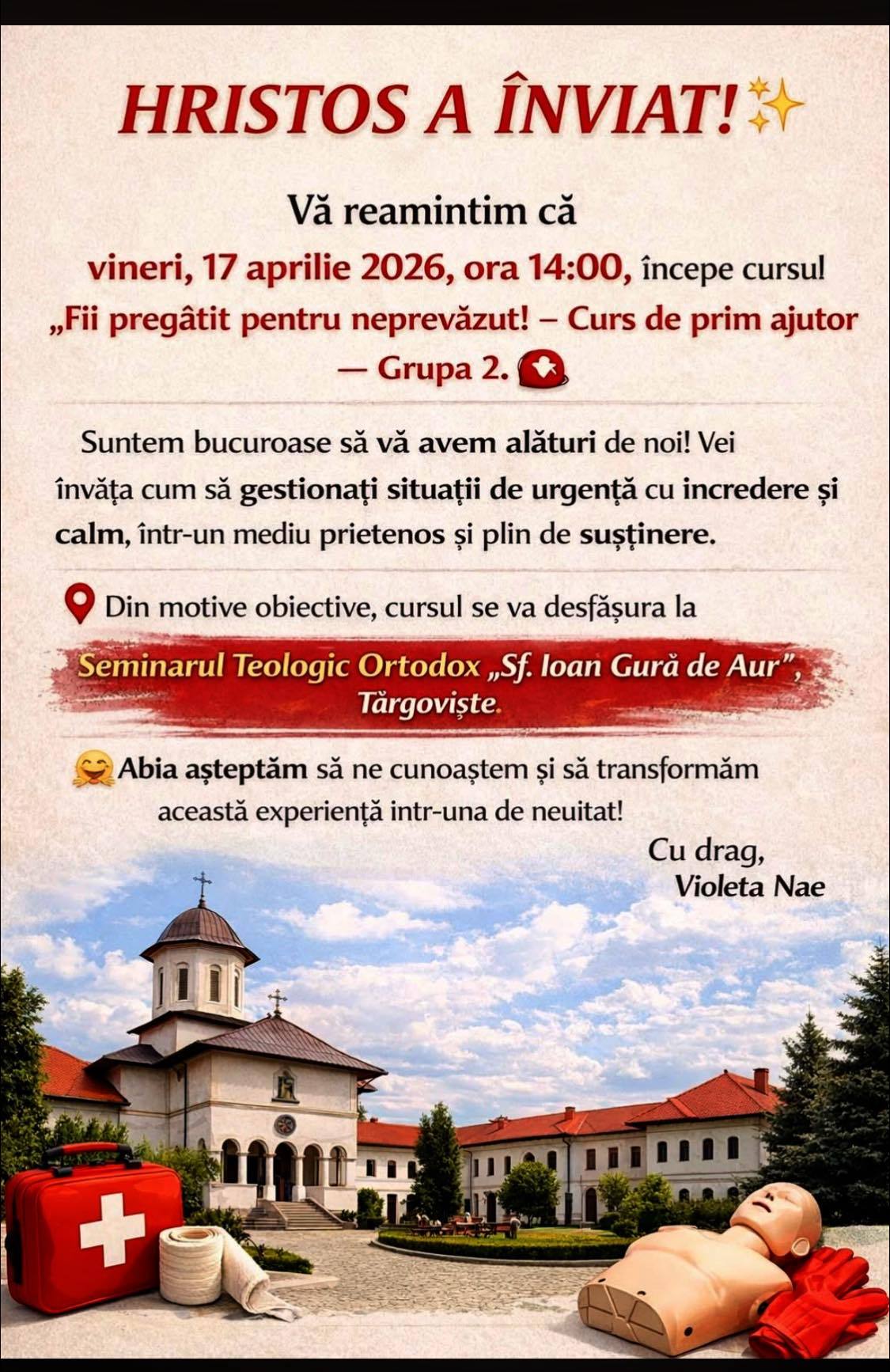 You are currently viewing Casa Corpului Didactic Dâmbovița organizează cursuri de prim ajutor pentru cadrele didactice și comunitate