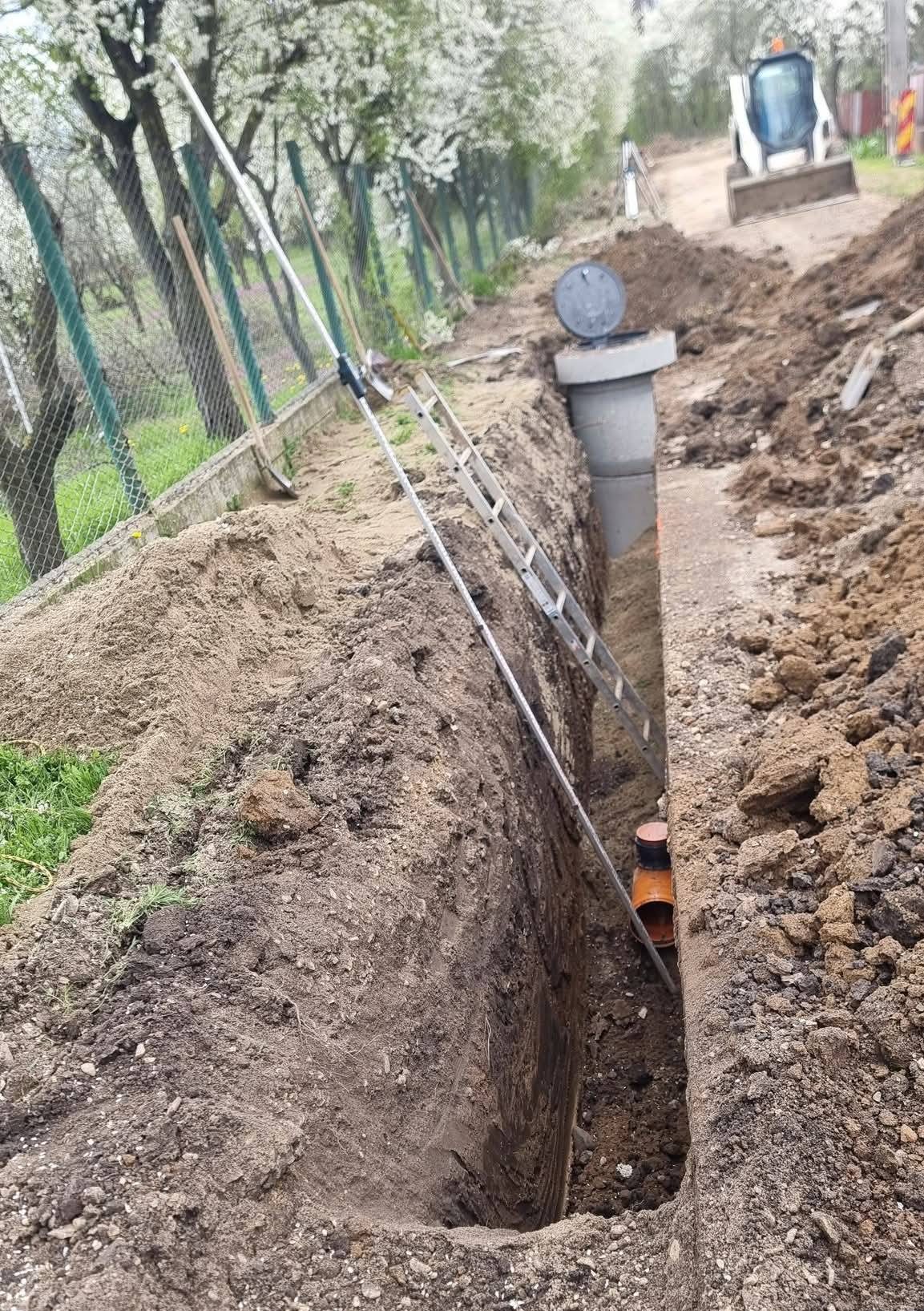 You are currently viewing La Nucet au început lucrările pentru canalizare, o investiție majoră în infrastructura de utilități