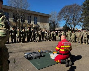 Read more about the article Militarii din Batalionul 114 Tancuri au participat la un curs de prim ajutor susținut de ISU Dâmbovița