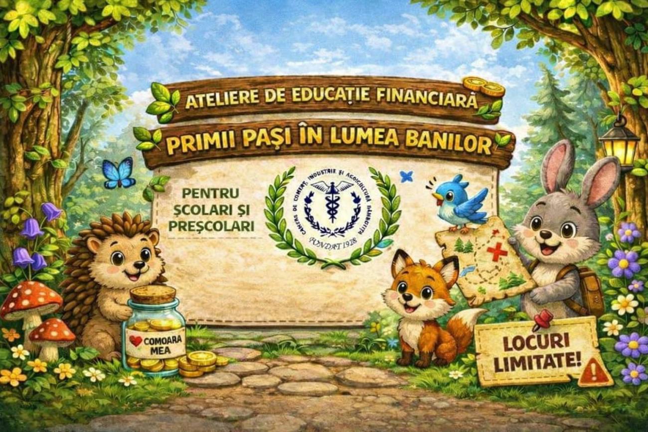 You are currently viewing Educație financiară pentru cei mici, la Camera de Comerț Dâmbovița
