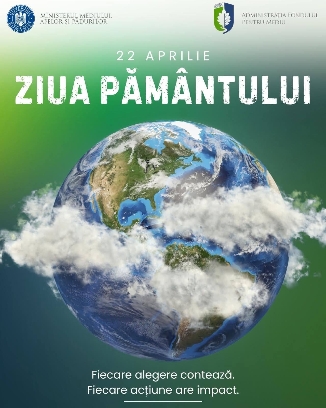 You are currently viewing Ziua Pământului, marcată de AFM. Președintele Florin Bănică: Fiecare gest contează