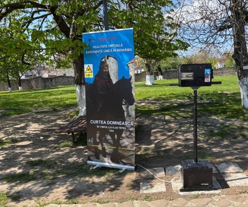 You are currently viewing O nouă experiență culturală la Curtea Domnească din Târgoviște: „Portal VR 360”    