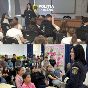 Read more about the article POLIȚIȘTII DÂMBOVIȚENI, ÎN DIALOG CU ELEVII ȘI PĂRINȚII DESPRE SIGURANȚA ONLINE