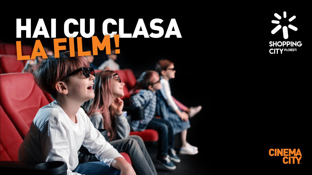 You are currently viewing Shopping City Ploiești îi invită pe elevi într-o aventură educativă și distractivă la Cinema City, în „Săptămâna Verde”