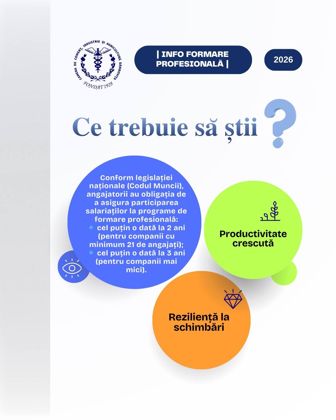 You are currently viewing CCIA Dâmbovița: Formarea profesională devine esențială pentru firme, iar angajatorii au obligații clare prin lege