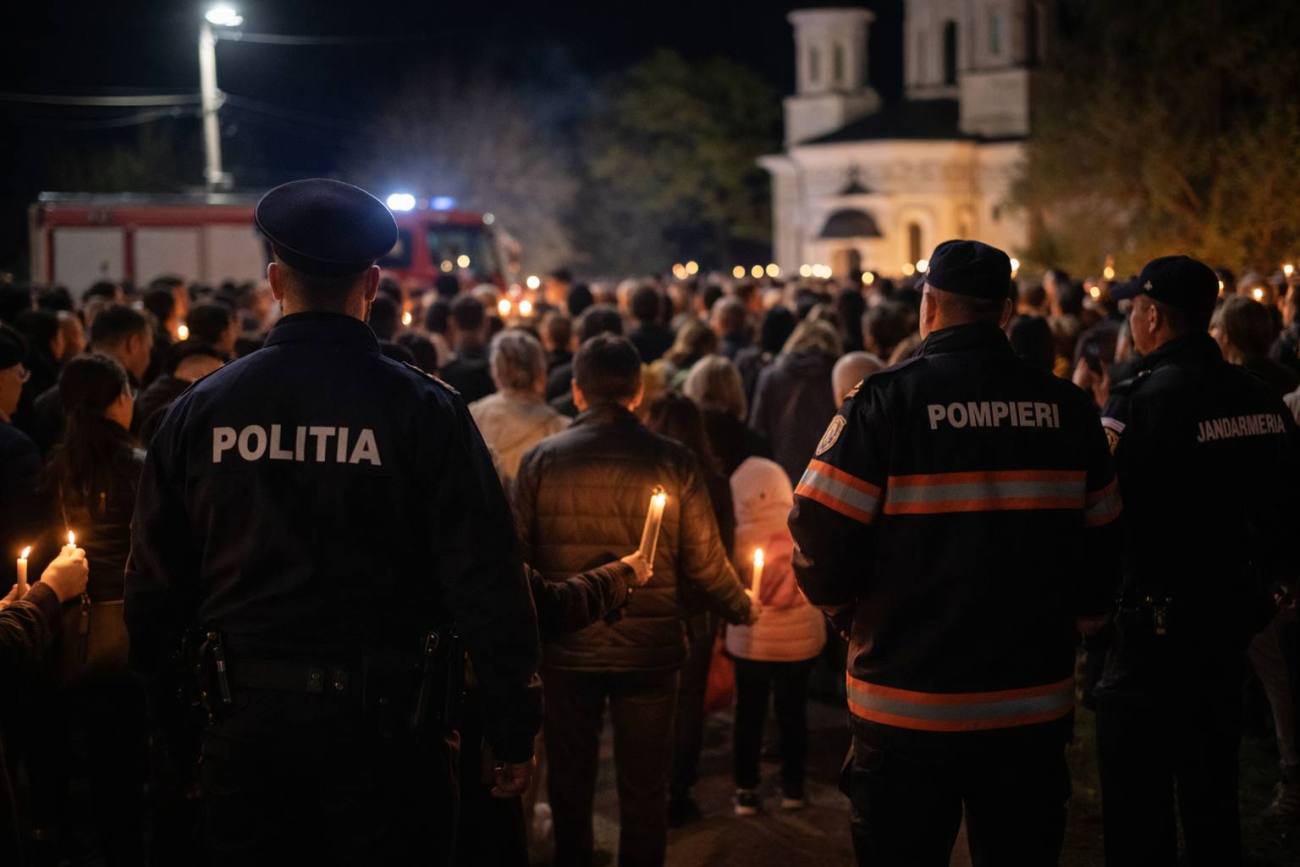 You are currently viewing Peste 400 de jandarmi, polițiști și pompieri, în misiune de Paște în Dâmbovița. Măsuri sporite de siguranță în zonele aglomerate