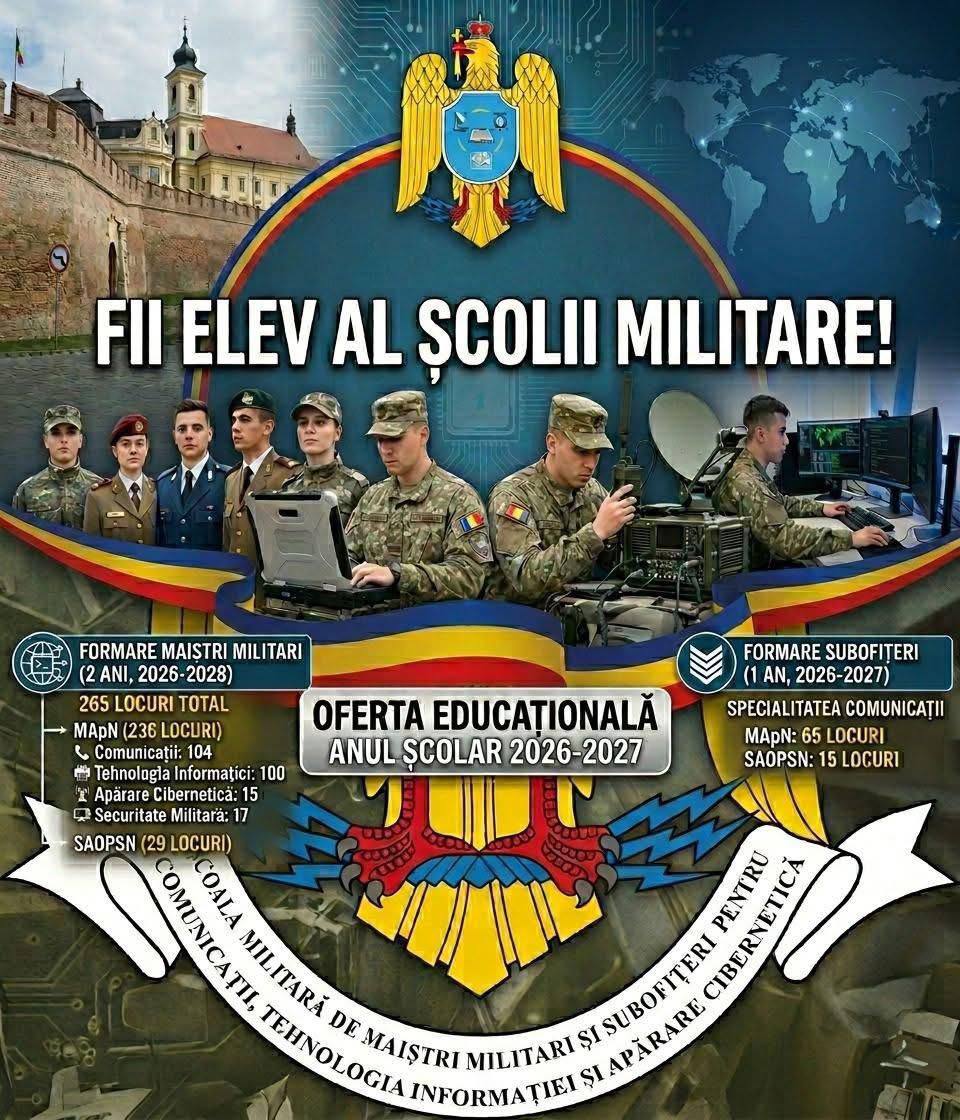 You are currently viewing Centrul Militar Județean Dâmbovița anunță sute de locuri pentru viitorii maiștri militari și subofițeri