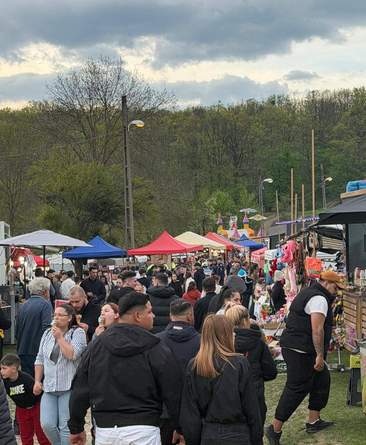 You are currently viewing Participare numeroasă, la Târgul de Sfântul Gheorghe de la Moreni. Tradiția adună comunitatea în jurul produselor locale