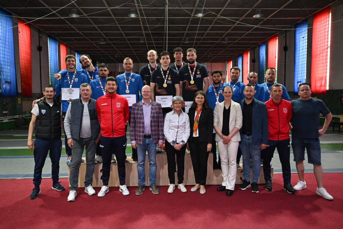 You are currently viewing CSM Olimpia Satu Mare, campioană națională la spadă masculin pe echipe