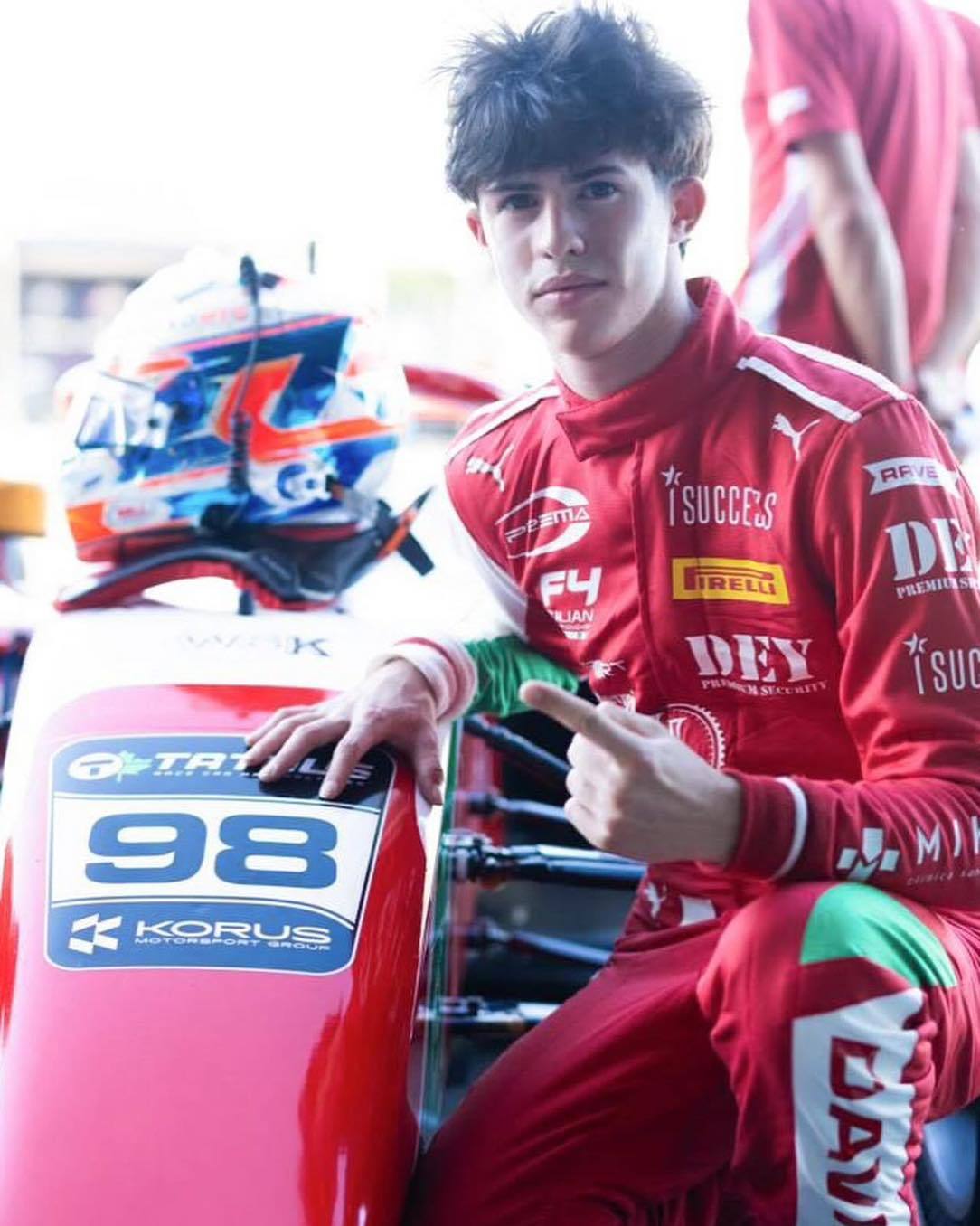You are currently viewing România strălucește din nou în Italian F4! David Cosma Cristofor cucerește Vallelunga și atacă titlul