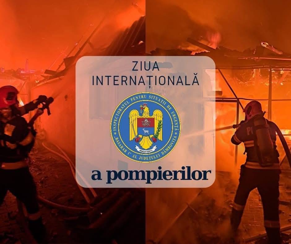 You are currently viewing ISU Dâmbovița, mesaj de Ziua Pompierilor: Suntem uniți de aceeași misiune – salvarea de vieți