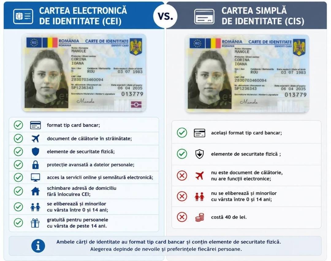 You are currently viewing PRIMA CARTE ELECTRONICĂ DE IDENTITATE POATE FI OBȚINUTĂ GRATUIT PÂNĂ LA 30 IUNIE 2026