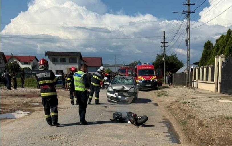 You are currently viewing Accident rutier în comuna Băleni, soldat cu rănirea unui bărbat!