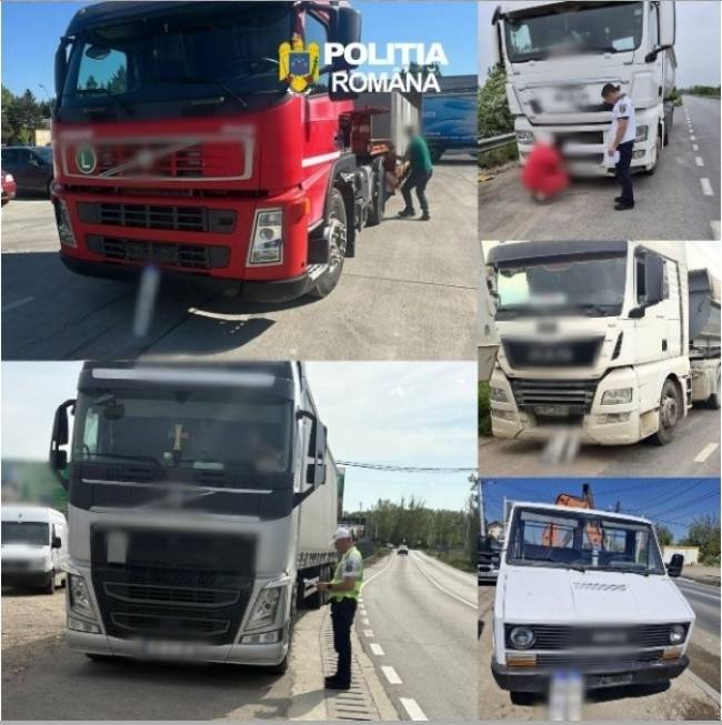 You are currently viewing DÂMBOVIȚA: PESTE 500 DE SANCȚIUNI CONTRAVENȚIONALE APLICATE ÎN CADRUL ACȚIUNII TRUCK&BUS